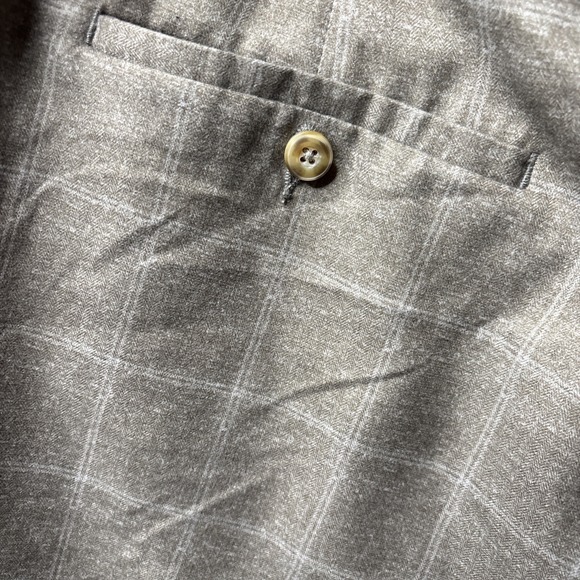 Pro Tour Men's Cool Play Golf Shorts Brown Plaid Size 38 10"inseam - Picture 4 of 9